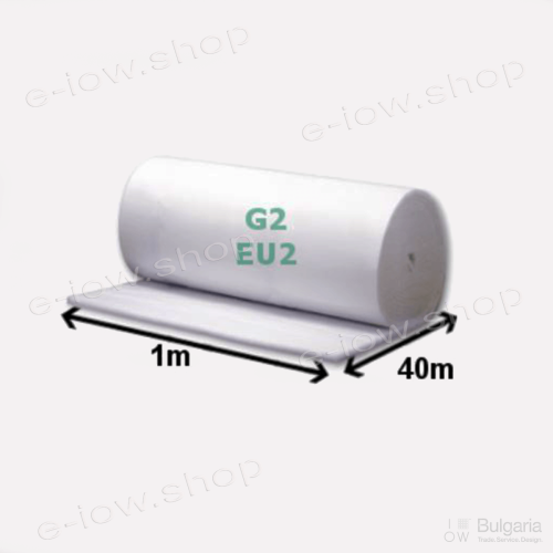 Филтърни Материи BlueLine за Пречистване на Въздух, Мат. FL150 G2 1X40 10 MM