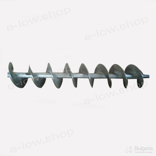 Screw spiral 200 х 200 х 48 х 8/4, left